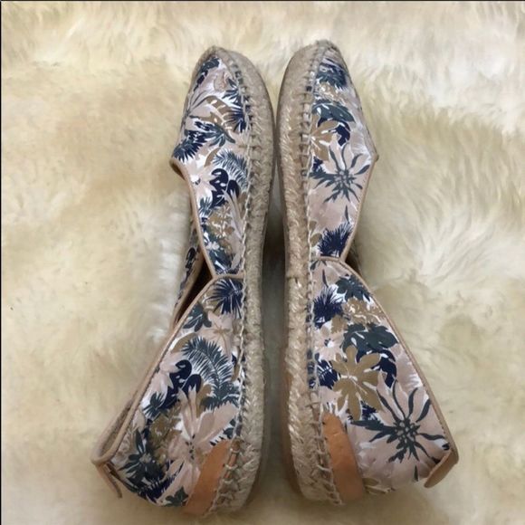 Rag & Bone Flower Printed Espadrilles Flats - Picture 5 of 7